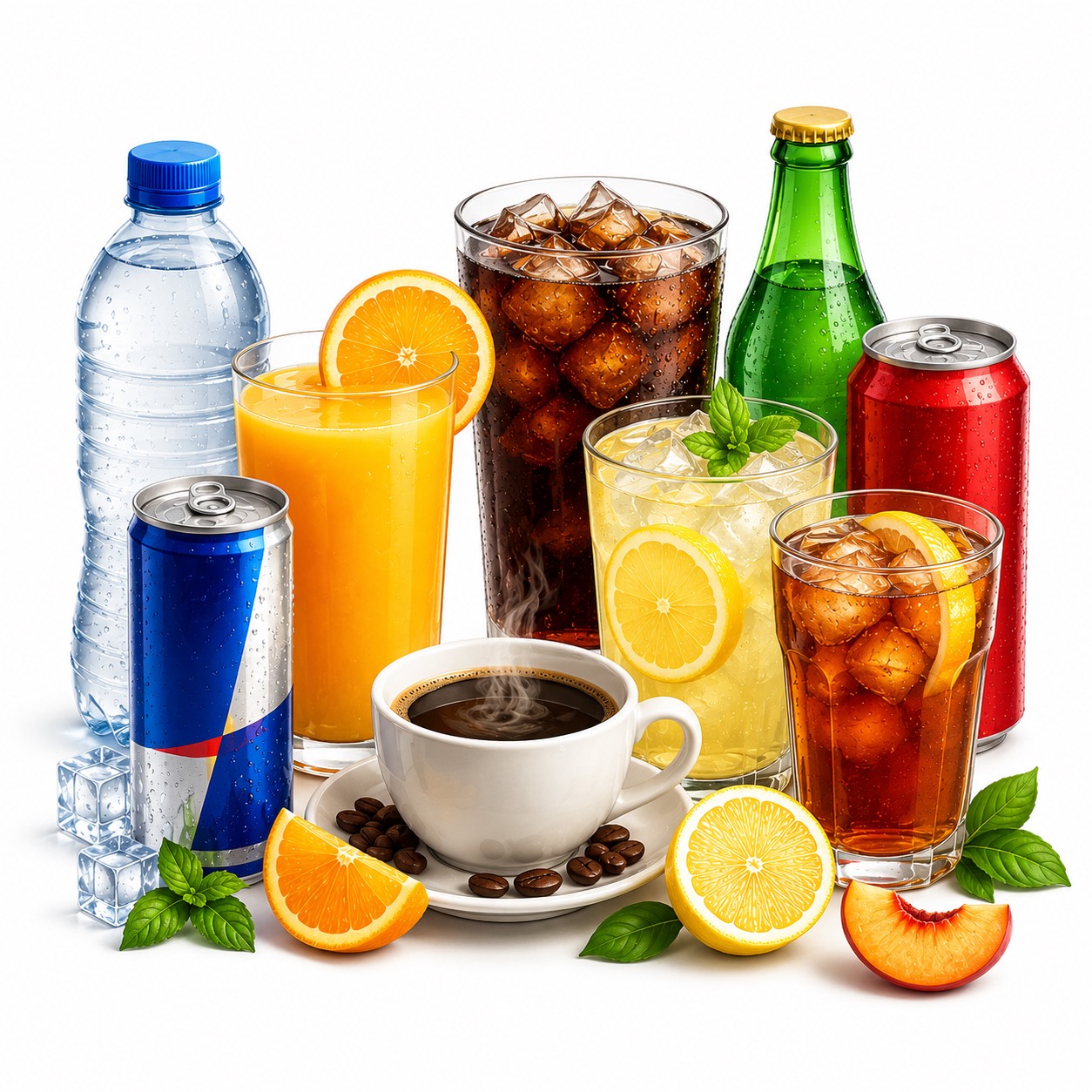 انواع نوشیدنی