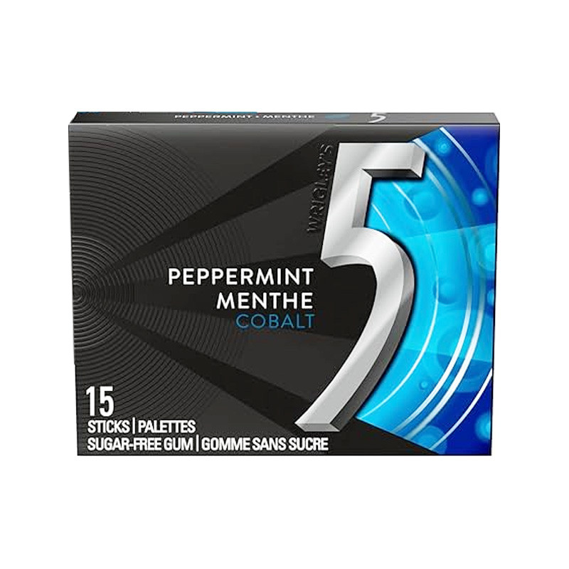 آدامس پپرمینت فایو  بسته 15 عددی