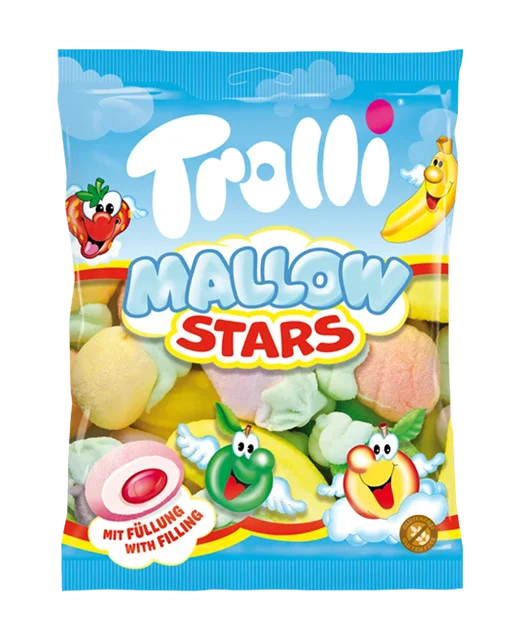 مارشمالو ترولی طعم میوه ای میکس