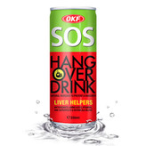 نوشیدنی انرژی زا SOS HANGOVER DRINK حجم ۲۵۰ میلی لیتر