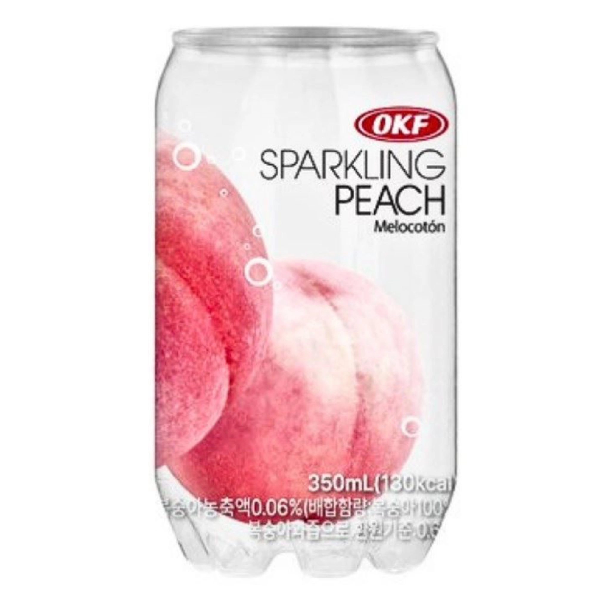 آب گازدار با طعم هلو او کی اف 350 میل OKF