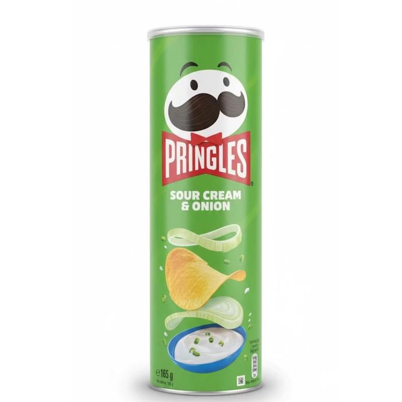 چیپس پرینگرز با طعم پیاز جعفری 165گرمی