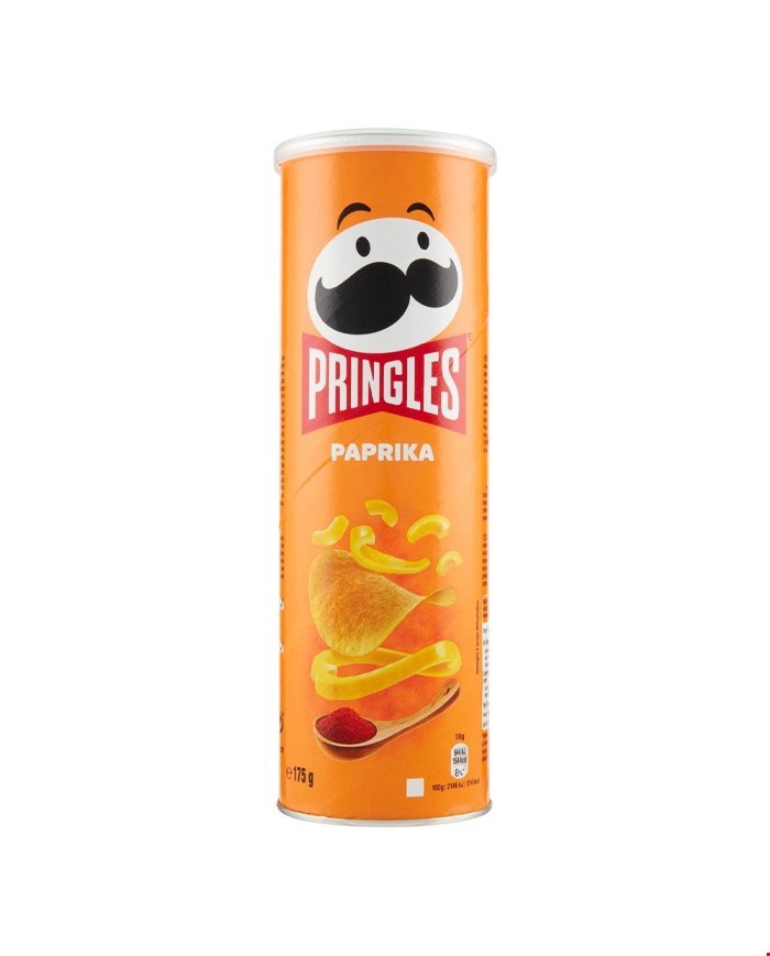 چیپس پرینگلز با طعم پاپریکا - 165گرم