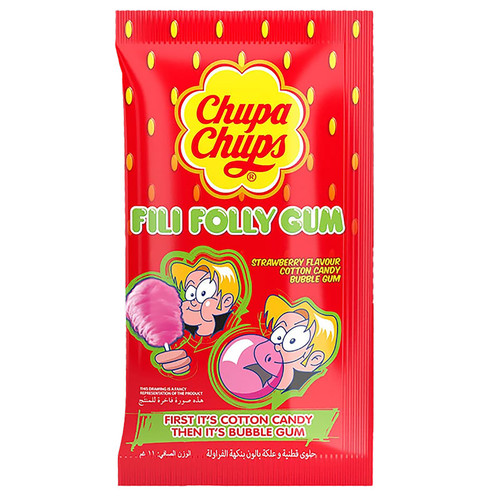 آدامس پشمکی توت فرنگی چوپا چوپس Chupa Chups