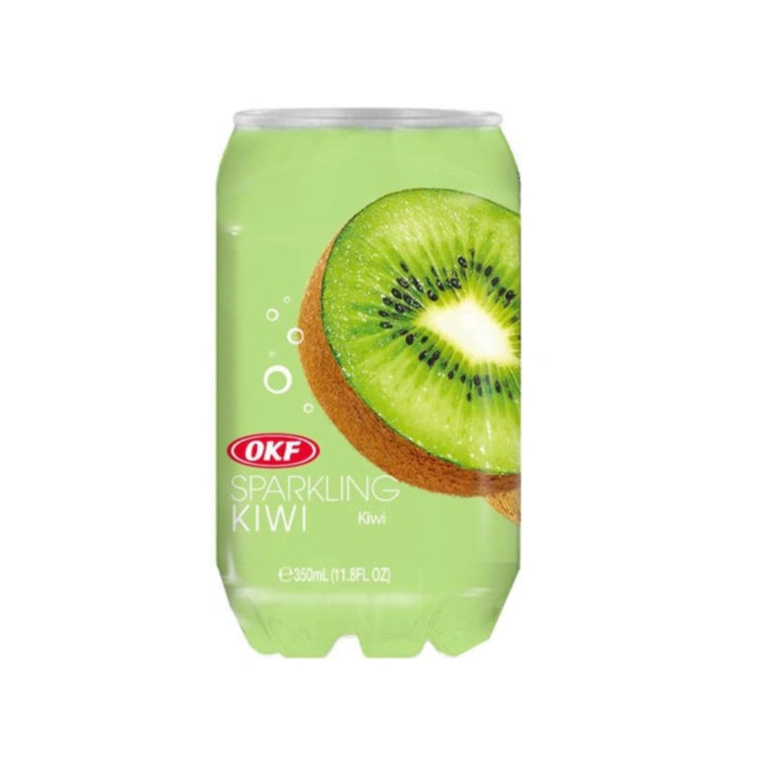 آب گازدار 350 ml انبه او کی اف sparkling apple mango OKF