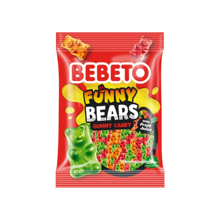 پاستیل ببتو مدل Funny Bears وزن 80 گرم (بسته 12 عددی) 960 گرم