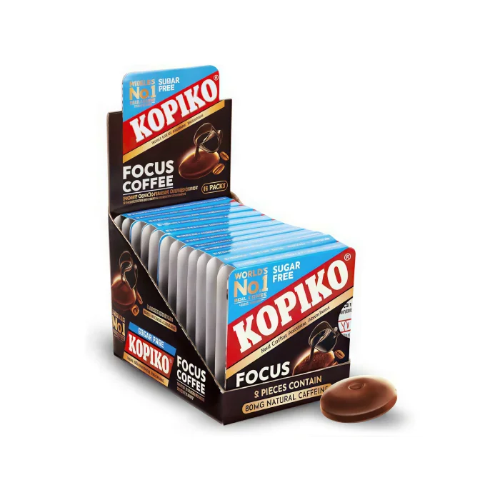 آبنبات تمرکز با طعم قهوه کوپیکو 20 گرم (بسته 12 عددی) 240 گرم